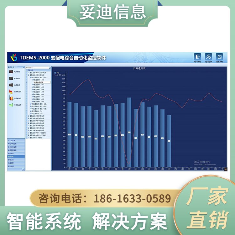 TDEMS-2000变电所综合智能监控系统小型电能管理软件