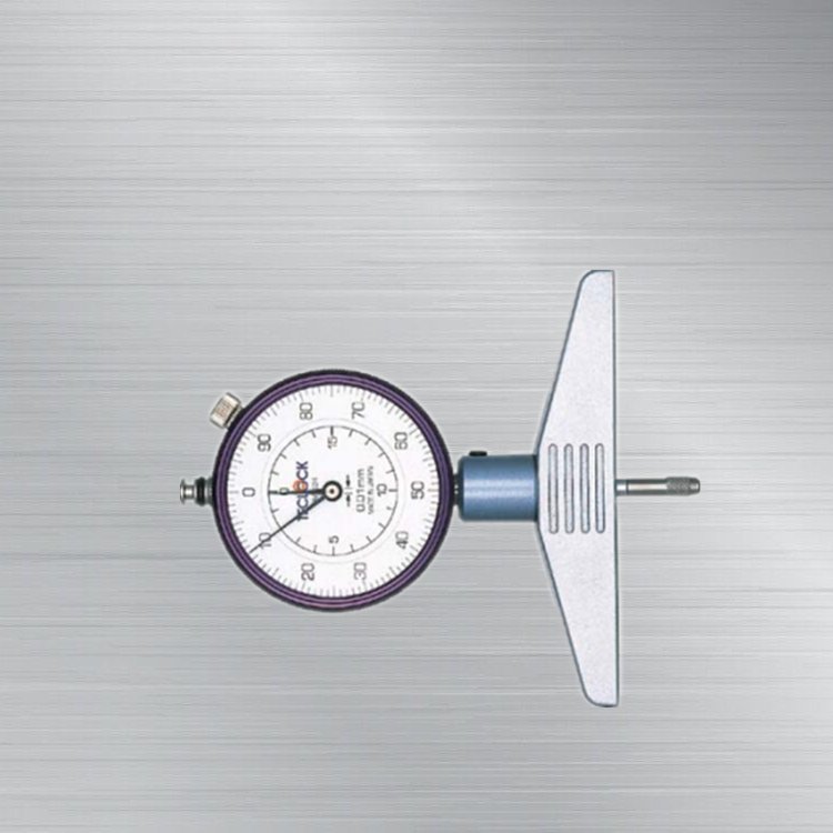 日本原装进口高精度得乐TECLOCK指针式深度计DM-224