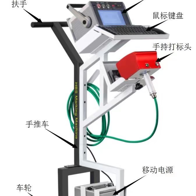 电动手持380D手持式电动打标机机械打标机打标机厂家