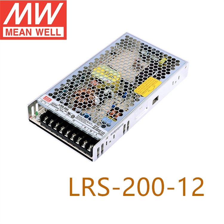 LRS-200-12明纬200w12vLED照明工程工业控制工自动化开关电源