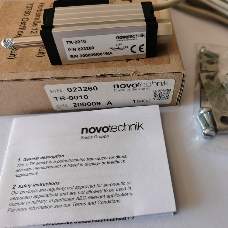 德国novotechnik位移传感器TR10电子尺可变电阻器TR-0010