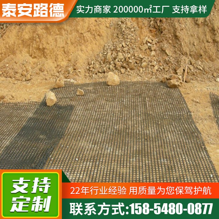 经编涤纶土工格栅高铁路基加固用软地基增强