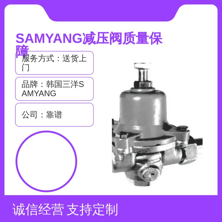 SAMYANG减压阀品质优良资质齐全送货上门成熟服务体系