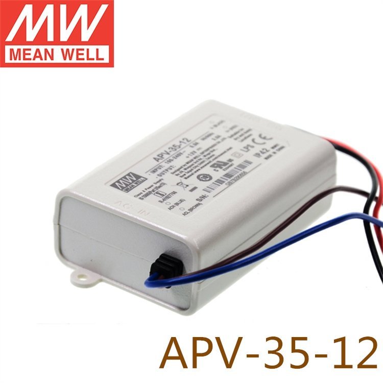 （MEANWELL）APV-35-12电源LED电源(35W左右)12V3A输出