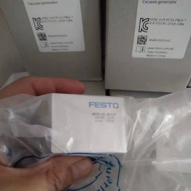 FESTO费斯托快递物流分速分拣设备专用组合式气缸DSBC-32-50-PPVA-N3