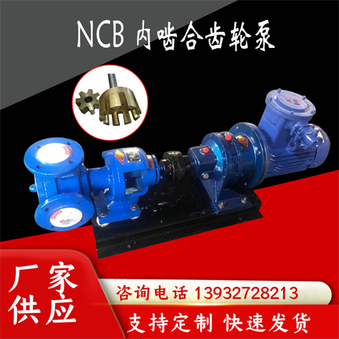 NCB內嚙合齒輪泵轉子泵砂磨機設備高低壓發(fā)泡機泵