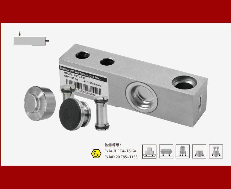 美国传力防爆不锈钢称重传感器SBTL(FB)-0.5\/1\/2tSS高稳定性