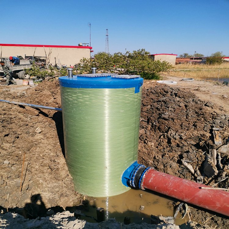 科力一体化预制雨水污水提升泵站玻璃钢泵站可加工定制