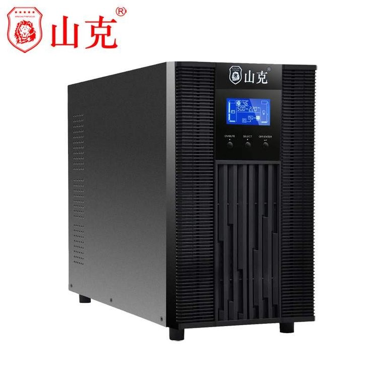 山克SC3KS在线式UPS不间断电源3KVA\/2400W外接电池医疗设备延时