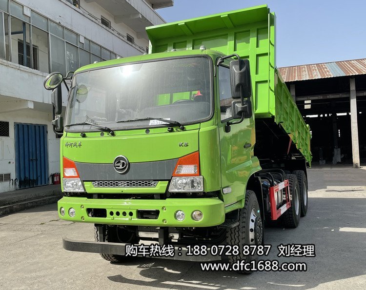 缩短桥前二后八小后八轮渣土车6x4后8轮自卸车新车