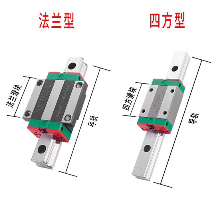 HIWIN\/NIMIH上銀直線滑軌導(dǎo)軌滑塊HGH25CAHG25四方滾動軸承