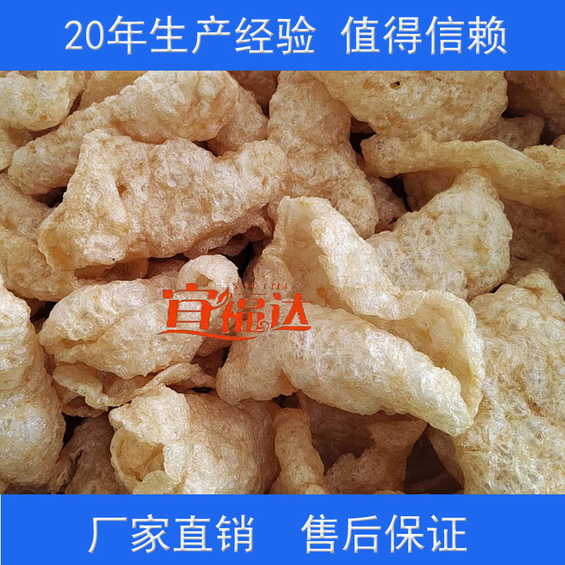 鹏福特供应猪皮温皮锅通皮连续油炸机皮肚油炸锅