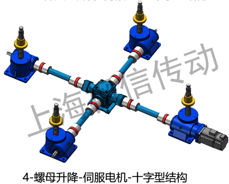 SJB滾珠絲桿螺旋升降機(jī)參數(shù)表壽命計(jì)算公式選型表SJB22螺旋升降機(jī)匯川伺服電機(jī)