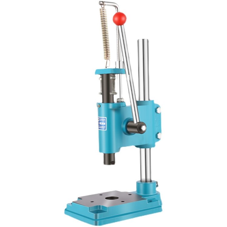 实心加重冲床手动压力机小型手啤机冲压手压机压台16型32型打孔器