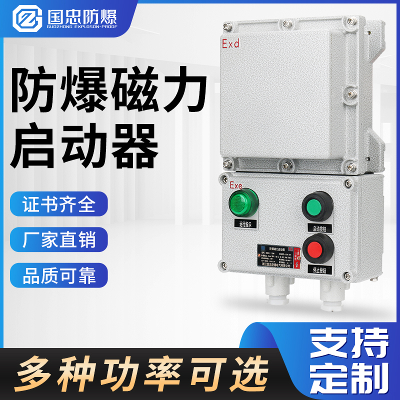 BQD53-2.2KW防爆磁力啟動器電機控制箱開關電控配電風機控制器