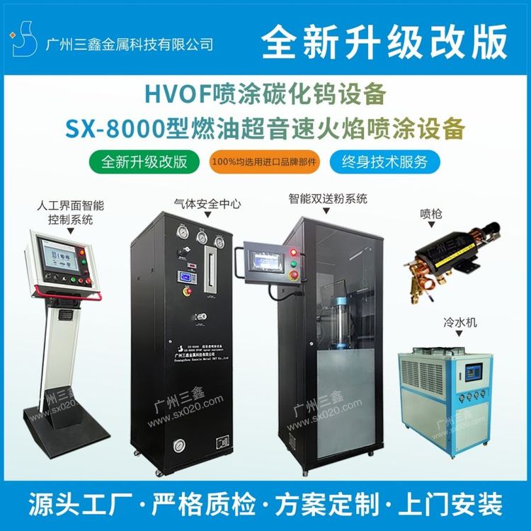 HVOF喷涂碳化钨设备SX-8000型燃油超音速火焰喷涂设备