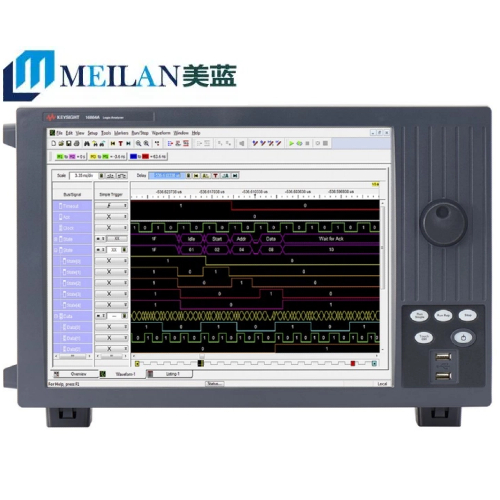 Keysight\/是德16864A便携式逻辑分析136通道