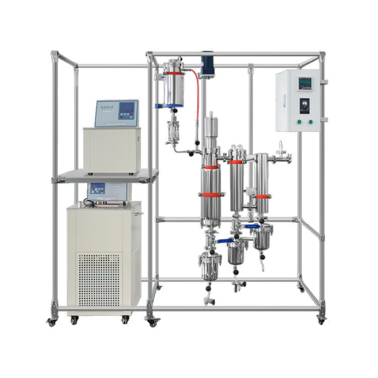 实验室AYAN-B80薄膜蒸发器植物刮膜蒸馏装置