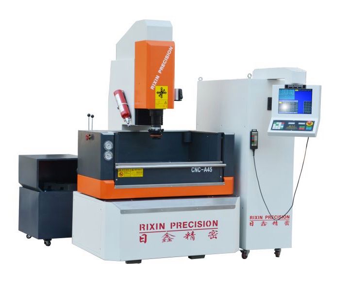  日鑫镜面火花机CNC-A45三轴联动，通用型电火花机，火花机厂家