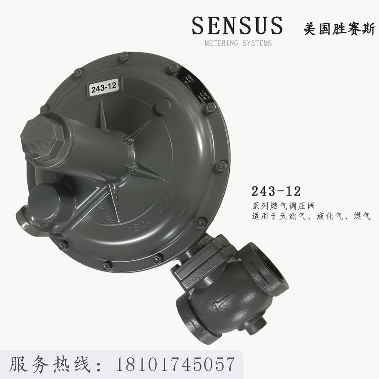 SENSUS天然减压阀243-12美国胜赛斯DN50两寸调压器