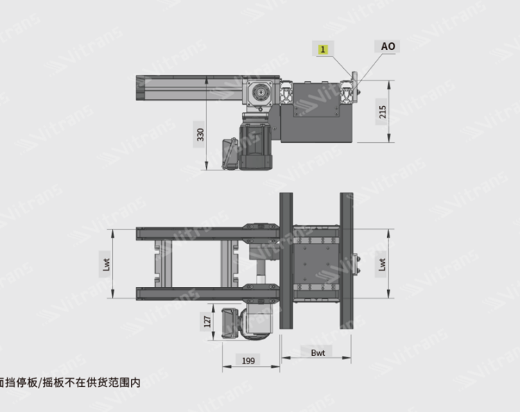 玮创自动化横向输送单元ET2\/SE顶升横移单元支持非标定制