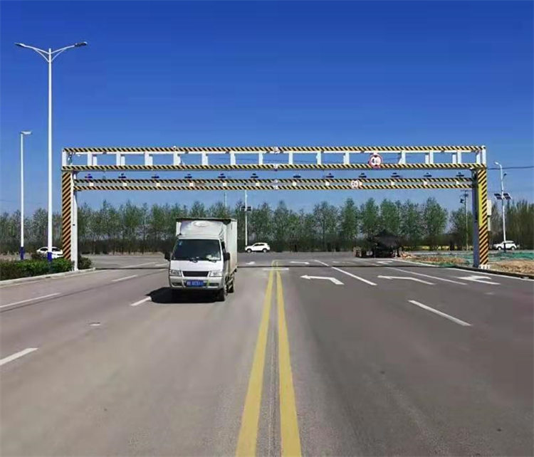 浩龍液壓升降限高架公路限高桿智能電動升降交通龍門架