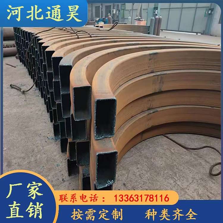 橋鋼結(jié)構(gòu)管桁架300方管彎弧加工219圓管相貫線切割下料免費(fèi)建模
