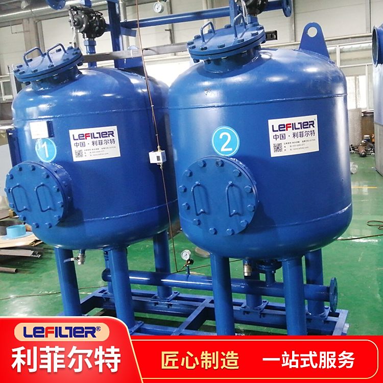 利菲爾特焦化循環(huán)水旁濾器內(nèi)源反洗壓差控制