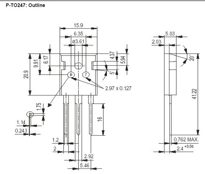 fga25n120详细参数图片