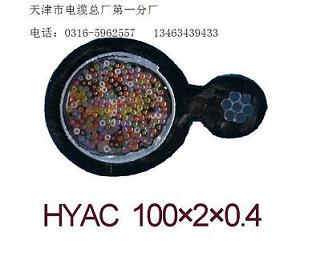 架空电话电缆HYAC30x2x0.5  大对数架空电话电缆