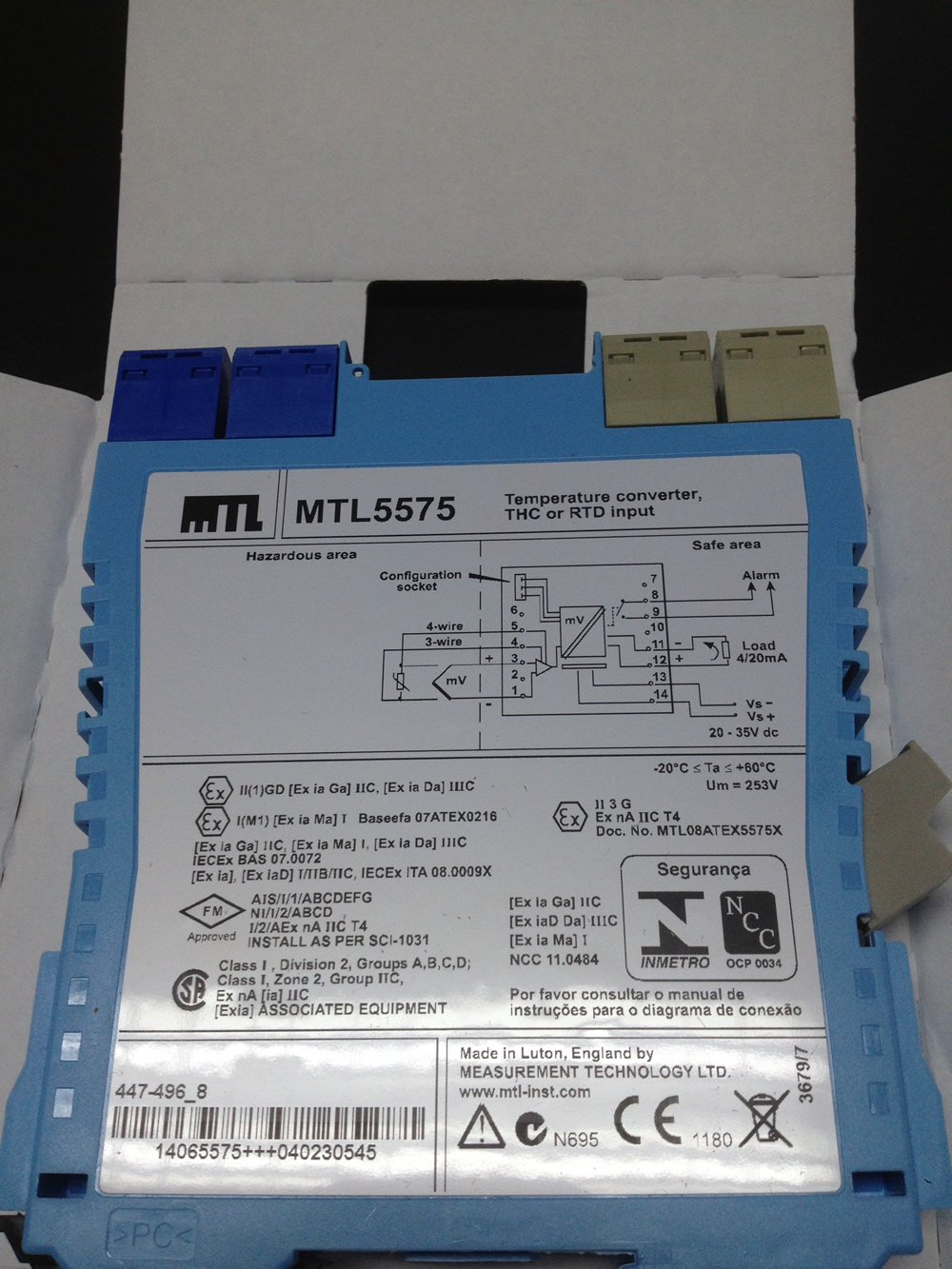 英国mtl隔离栅安全栅mtl5575