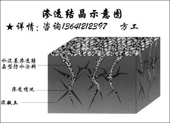 钦州水泥基防水涂料渗透结晶涂料厂家