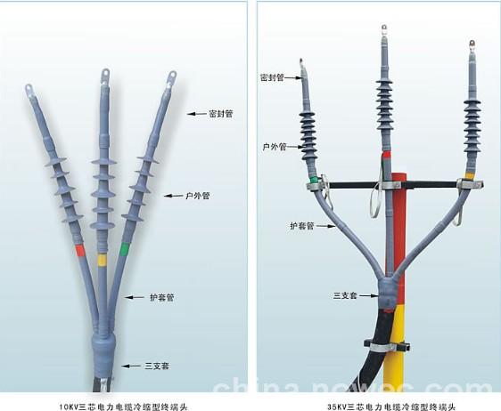 深圳沃爾冷縮終端頭,wore電纜終端頭