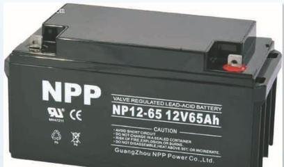 耐普 NP65-12 12V65AH UPS铅酸蓄电池