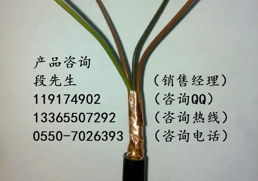 ZR-KFVP2-4*6铜带屏蔽高温控制电缆