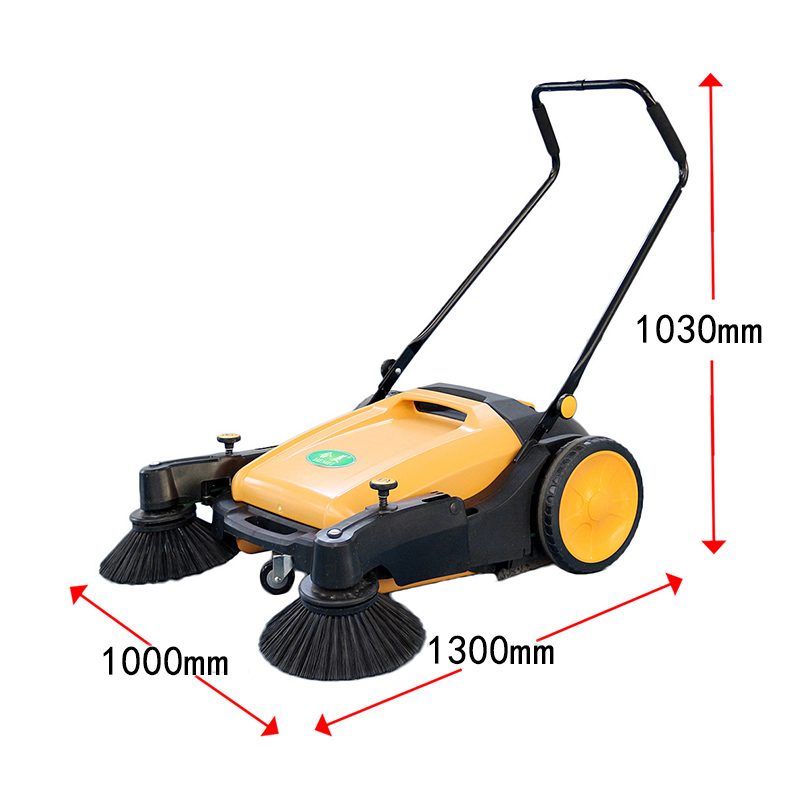车间手推式扫地机粉尘灰尘清扫车