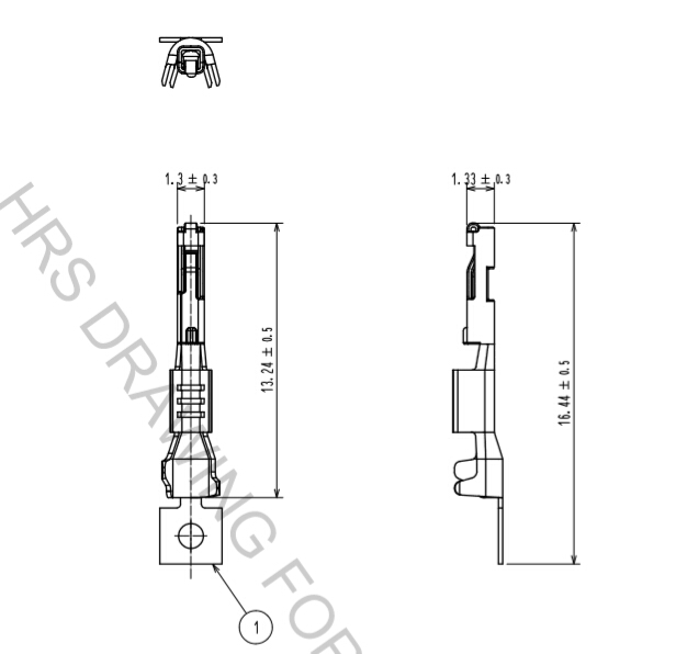 ZE05-2022SCF汽车端子Hirose广濑正品现货供应