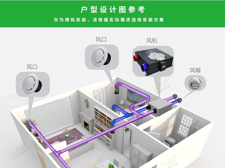 全屋新风换气机安装视频(新风换气机的作用)