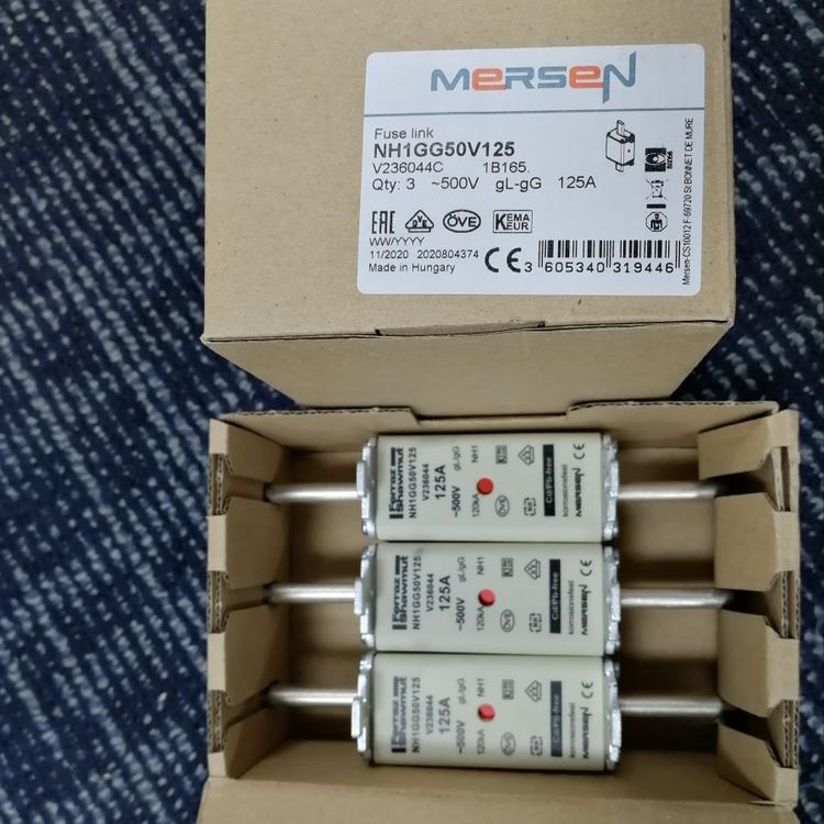 原装Mersen熔断器NH2GG69V80 N228494 NH2GG69V100 P228495 