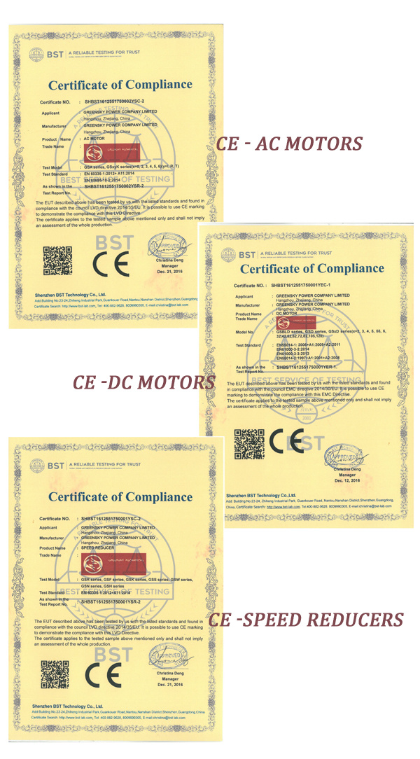 1pH 110V/230V 180W 104mm AC Induction Gear Motor