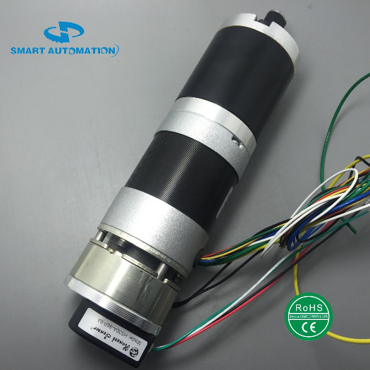 57bl High Torque 12V 24V 36V 48V Brushless DC Motor 50W 75W 100W 150W 200W Controller/Driver Integrated BLDC Gear Motor 12 24 36 48 Volt PWM Speed Control pictures & photos