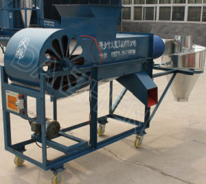 Grain Cleaner and Separator by Means of Air Streams