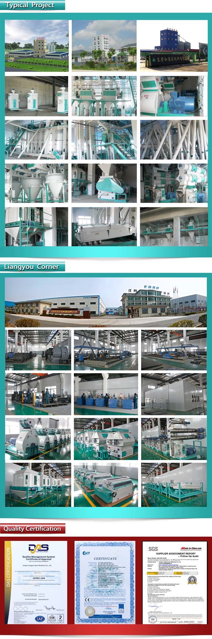 High Quality Liangyou Poultry Feed Pellet Production Line