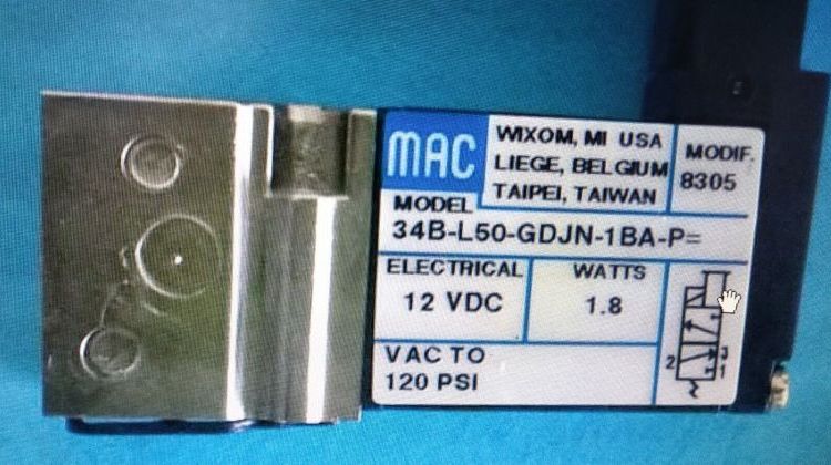 美国MAC电磁阀811C-PM-501BA-155库存现货原装正品出售