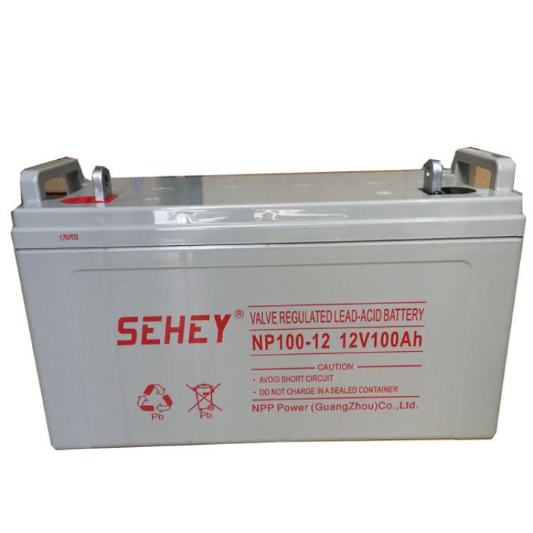 SEHEY西力SH100-12 密封阀控式蓄电池12V100AH直流屏UPS电源使用