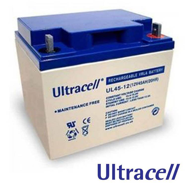 Ultracell蓄电池UL38-12 12V38AH/20HR应急备用电瓶