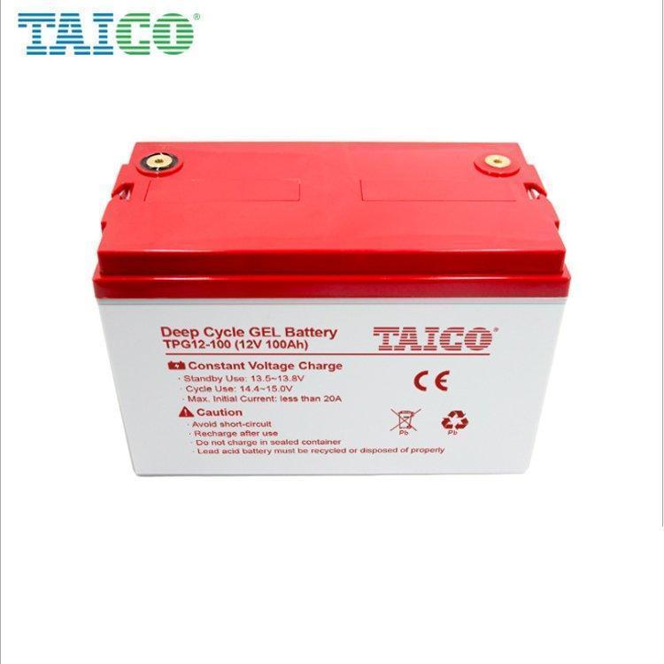 TAICO泰科源蓄电池TP12-100铅酸12V100AH直流屏UPS应急电源专用