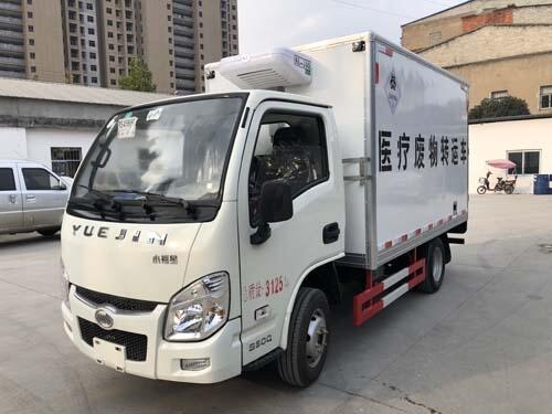 医疗废物转运车 国六跃进蓝牌医疗废物转运车厂家直销价格