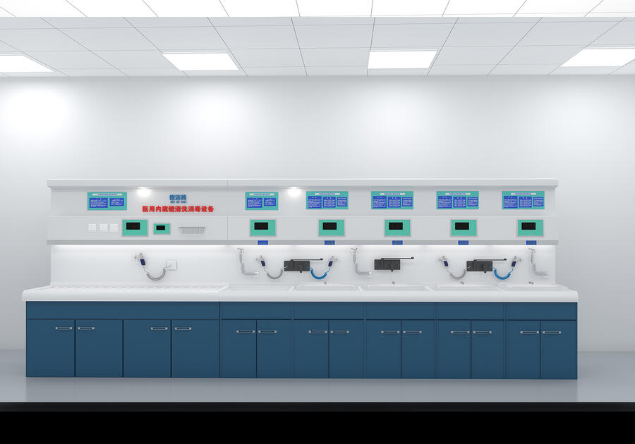 供应豪华一体化内窥镜清洗中心JMNQX-3