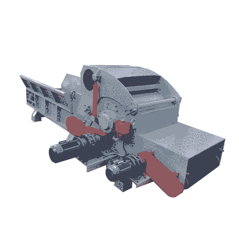 大马力木材树枝破碎机 移动建筑垃圾破碎机 大型综合破碎机 可产30吨